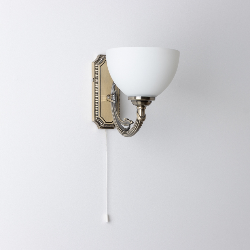 Brilagi - Nástěnná lampa CLASSIC 1xE27/60W/230V mosaz