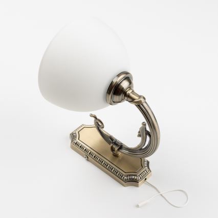Brilagi - Nástěnná lampa CLASSIC 1xE27/60W/230V mosaz