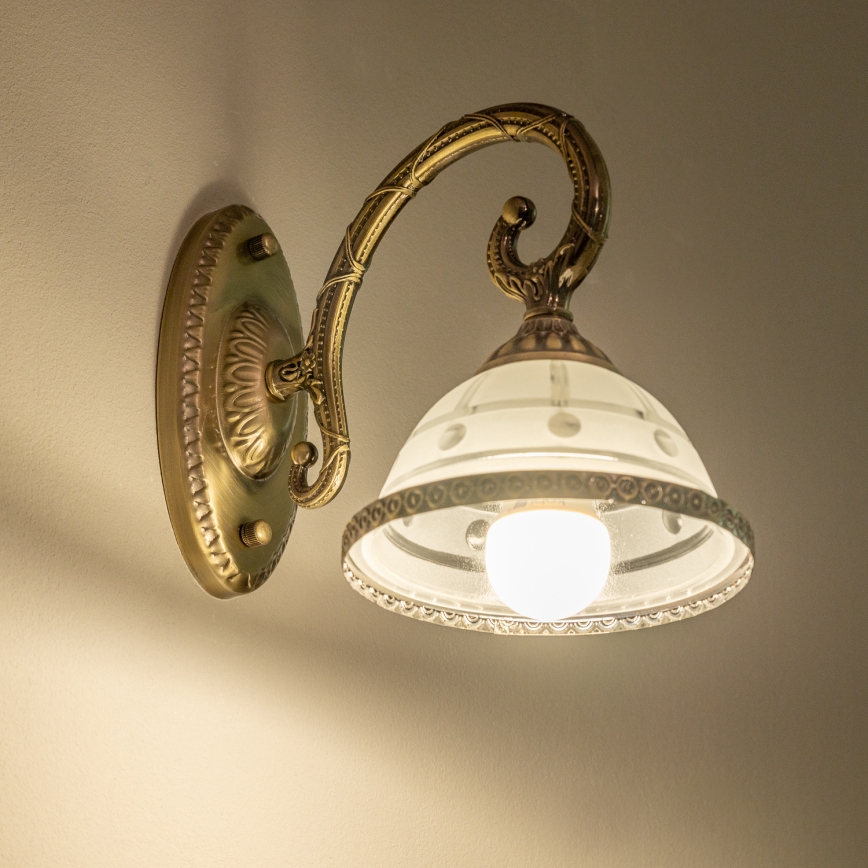 BRILAGI - Nástěnná lampa CLASSIC 1xE27/60W/230V mosaz