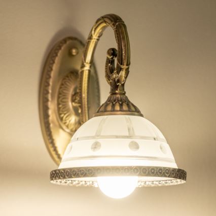 BRILAGI - Nástěnná lampa CLASSIC 1xE27/60W/230V mosaz