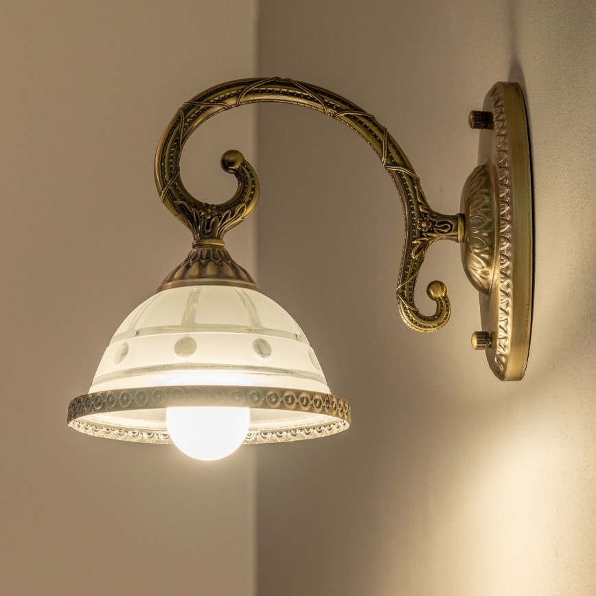 BRILAGI - Nástěnná lampa CLASSIC 1xE27/60W/230V mosaz