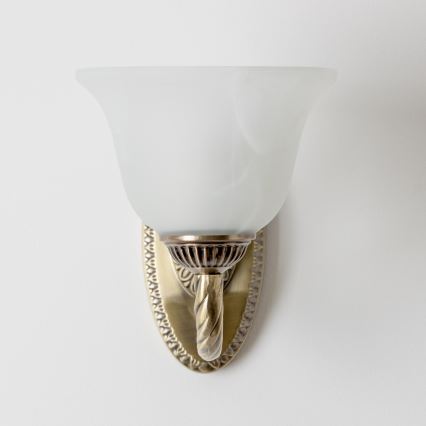 Brilagi - Nástěnná lampa CLASSIC 1xE27/60W/230V mosaz