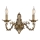 Brilagi - Nástěnná lampa CLASSIC 2xE14/10W/230V mosaz