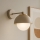 Brilagi - Nástěnná lampa COSMO 1xE27/60W/230V béžová/zlatá