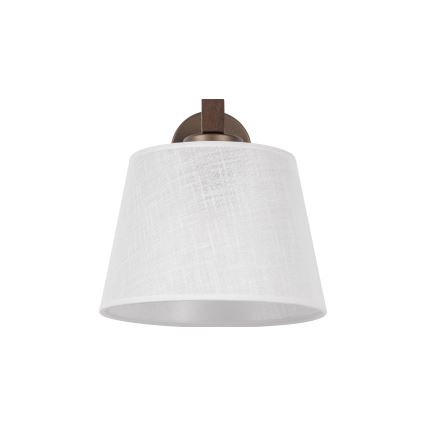 Brilagi - Nástěnná lampa LATTE 1xE27/60W/230V borovice/bílá