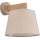 Brilagi - Nástěnná lampa LATTE SABIA 1xE27/60W/230V borovice/béžová