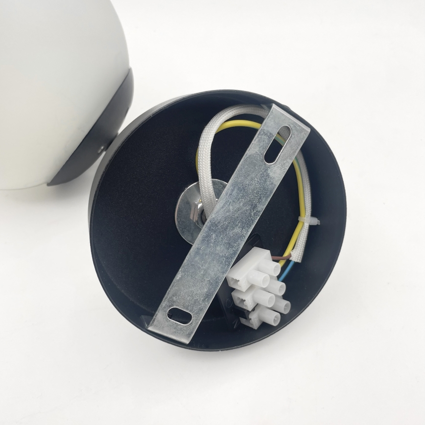 Brilagi - Nástěnná lampa MALIVA 1xE14/15W/230V černá/bílá