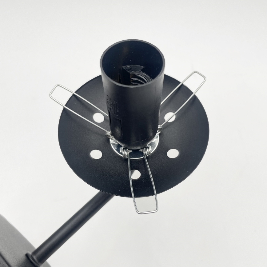 Brilagi - Nástěnná lampa MALIVA 1xE14/15W/230V černá/čirá