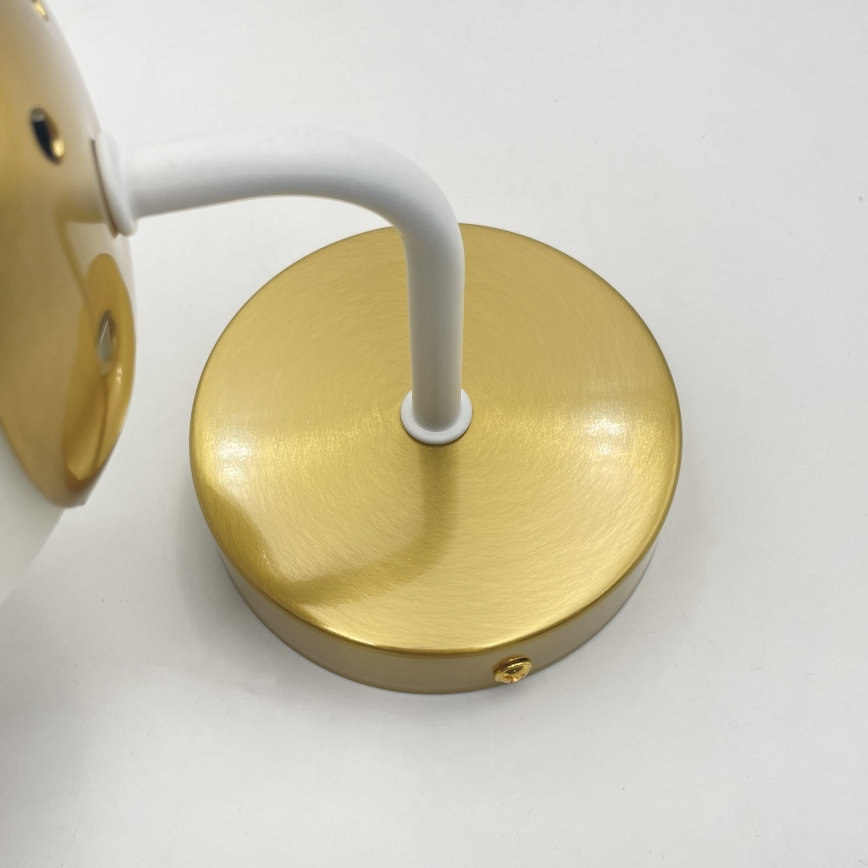 Brilagi - Nástěnná lampa MALIVA 1xE14/15W/230V zlatá/bílá