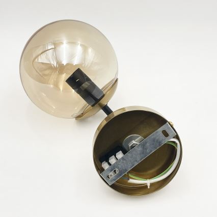 Brilagi - Nástěnná lampa MALIVA 1xE14/15W/230V zlatá