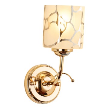 Brilagi - Nástěnná lampa MEGAPOLIS 1xE14/60W/230V zlatá