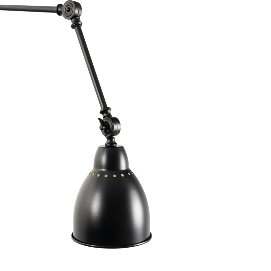 Brilagi - Nástěnná lampa QUILL 1xE27/40W/230V 83 cm černá