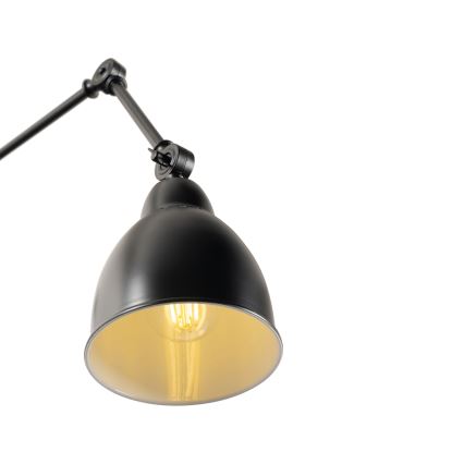 Brilagi - Nástěnná lampa QUILL 1xE27/40W/230V 83 cm černá