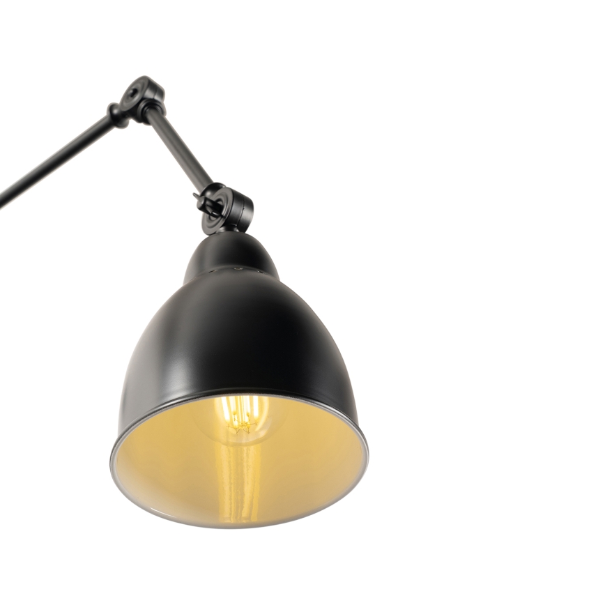 Brilagi - Nástěnná lampa QUILL 1xE27/40W/230V 83 cm černá