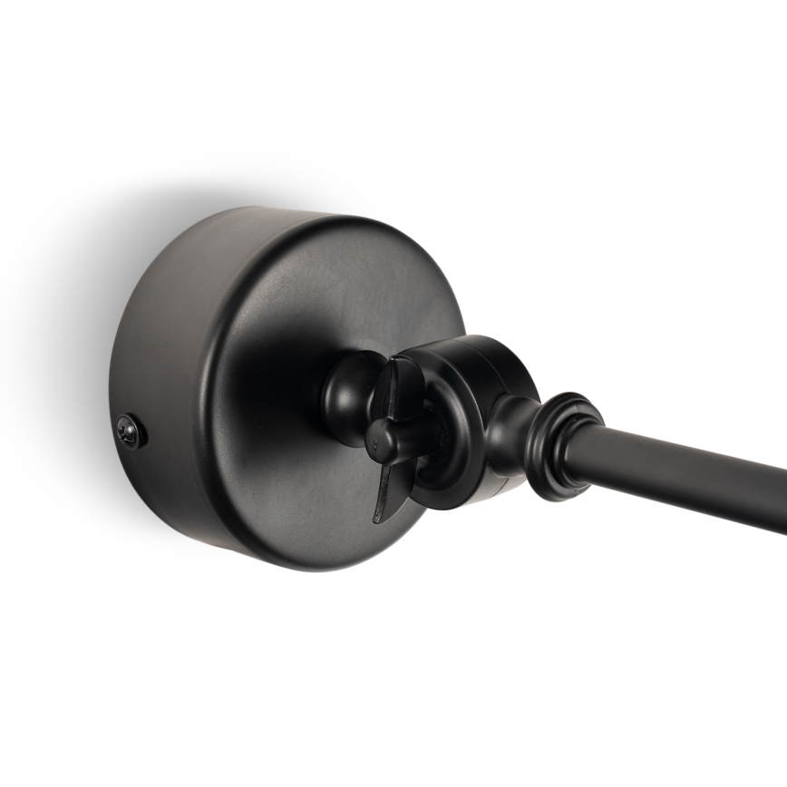 Brilagi - Nástěnná lampa QUILL 1xE27/40W/230V 83 cm černá