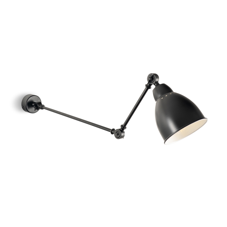 Brilagi - Nástěnná lampa QUILL 1xE27/40W/230V 83 cm černá
