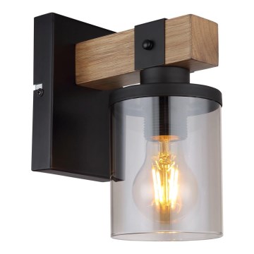 Brilagi - Nástěnná lampa VISTA 1xE27/60W/230V dub