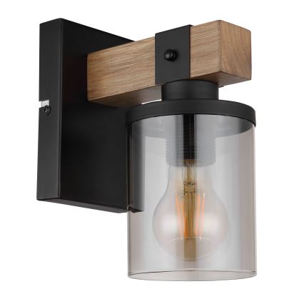 Brilagi - Nástěnná lampa VISTA 1xE27/60W/230V dub