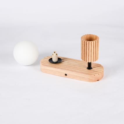 Brilagi - Nástěnné bodové svítidlo MODERN WOOD 1xG9/5W/230V + 1xGU10/8W dřevo
