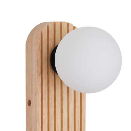 Brilagi - Nástěnné bodové svítidlo MODERN WOOD 1xG9/5W/230V + 1xGU10/8W kaučukovník