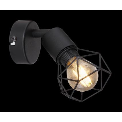 Brilagi - Nástěnné bodové svítidlo CAGE 1xE14/40W/230V