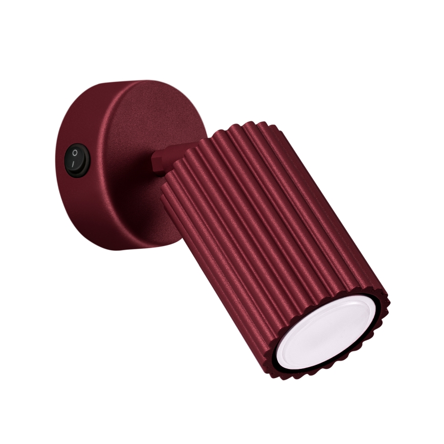 Brilagi - Nástěnné bodové svítidlo CRESTO 1xGU10/10W/230V burgundy