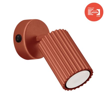 Brilagi - Nástěnné bodové svítidlo CRESTO 1xGU10/10W/230V červená