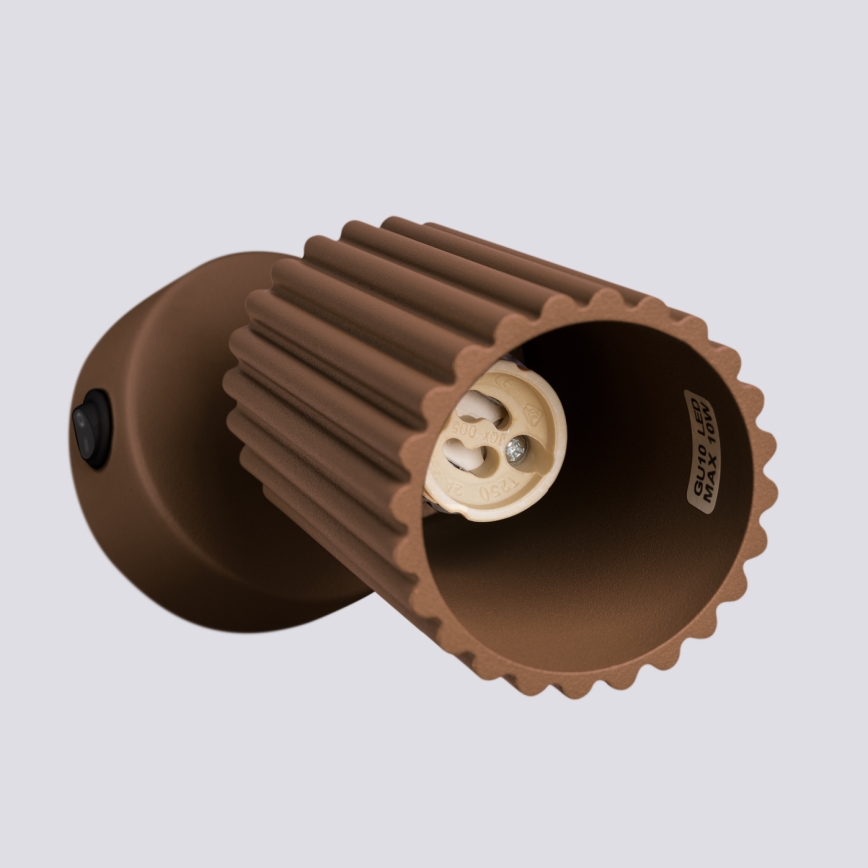 Brilagi - Nástěnné bodové svítidlo CRESTO 1xGU10/10W/230V hnědá