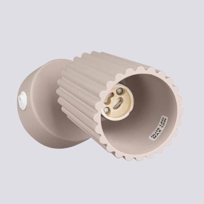Brilagi - Nástěnné bodové svítidlo CRESTO 1xGU10/10W/230V taupe