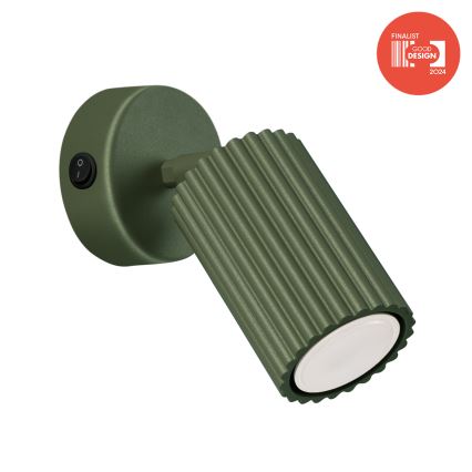 Brilagi - Nástěnné bodové svítidlo CRESTO 1xGU10/10W/230V zelená