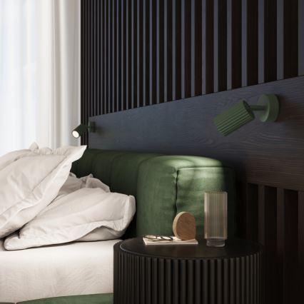 Brilagi - Nástěnné bodové svítidlo CRESTO 1xGU10/10W/230V zelená