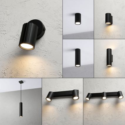 Brilagi - Nástěnné bodové svítidlo CRISPINA 1xGU10/10W/230V černá