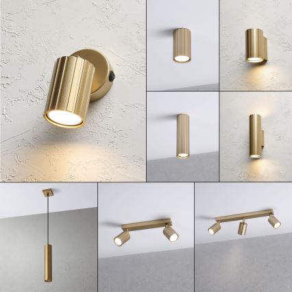 Brilagi - Nástěnné bodové svítidlo CRISPINA 1xGU10/10W/230V zlatá