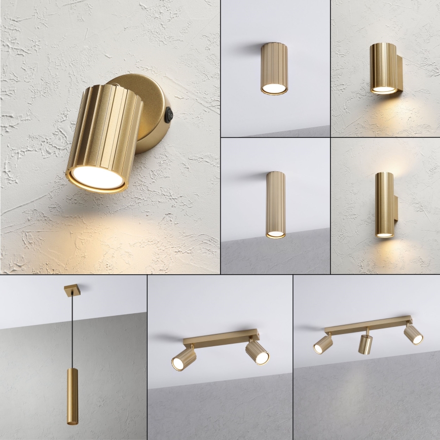 Brilagi - Nástěnné bodové svítidlo CRISPINA 1xGU10/10W/230V zlatá