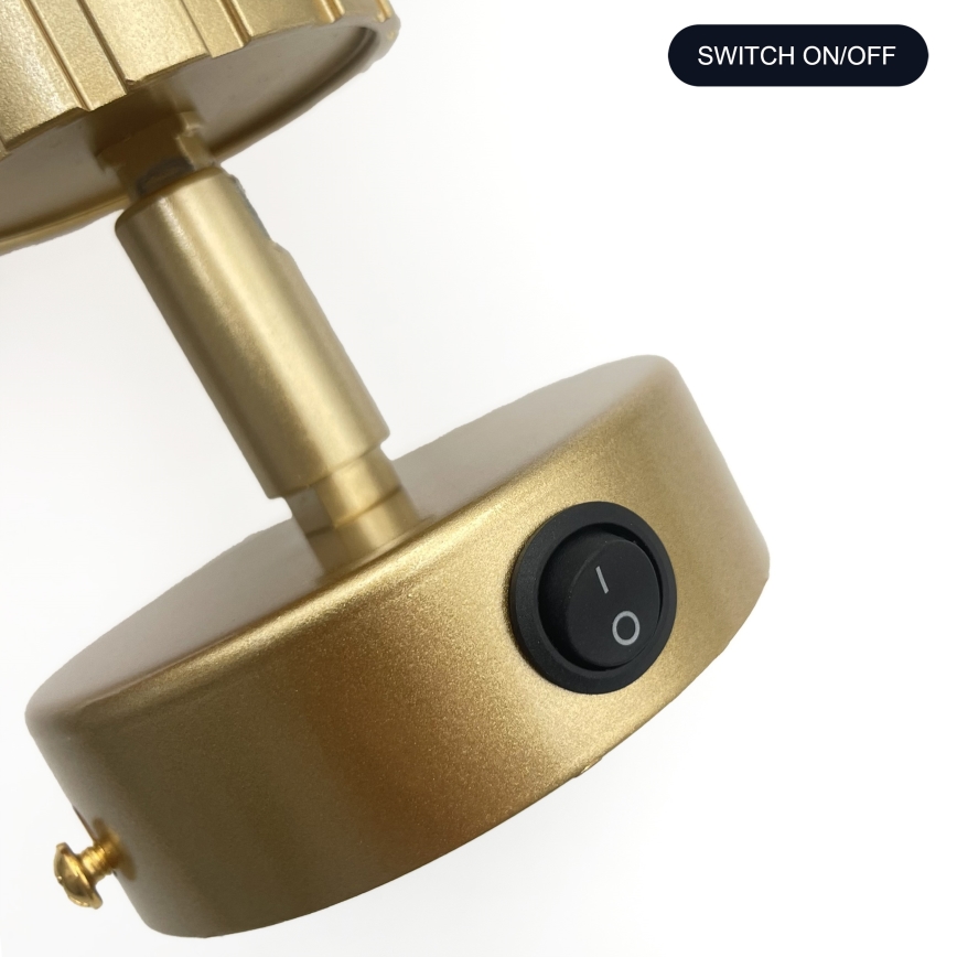 Brilagi - Nástěnné bodové svítidlo CRISPINA 1xGU10/10W/230V zlatá