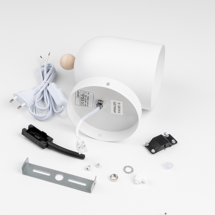 Brilagi - Nástěnné bodové svítidlo GALLION 1xE27/15W/230V bílá