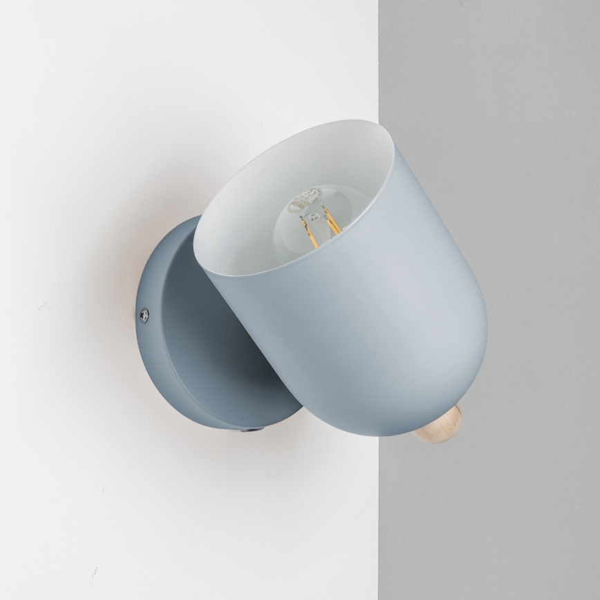 Brilagi - Nástěnné bodové svítidlo GALLION 1xE27/15W/230V modrá