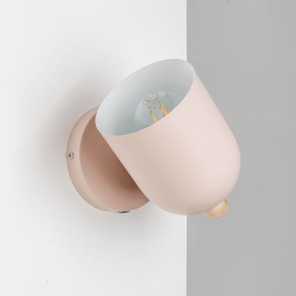 Brilagi - Nástěnné bodové svítidlo GALLION 1xE27/15W/230V růžová