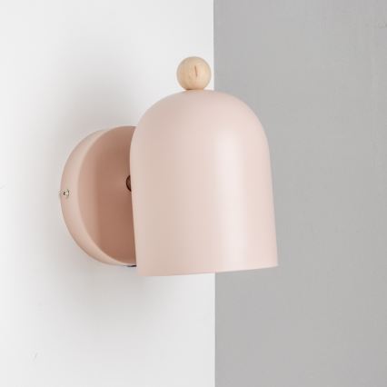 Brilagi - Nástěnné bodové svítidlo GALLION 1xE27/15W/230V růžová