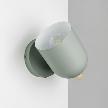 Brilagi - Nástěnné bodové svítidlo GALLION 1xE27/15W/230V zelená
