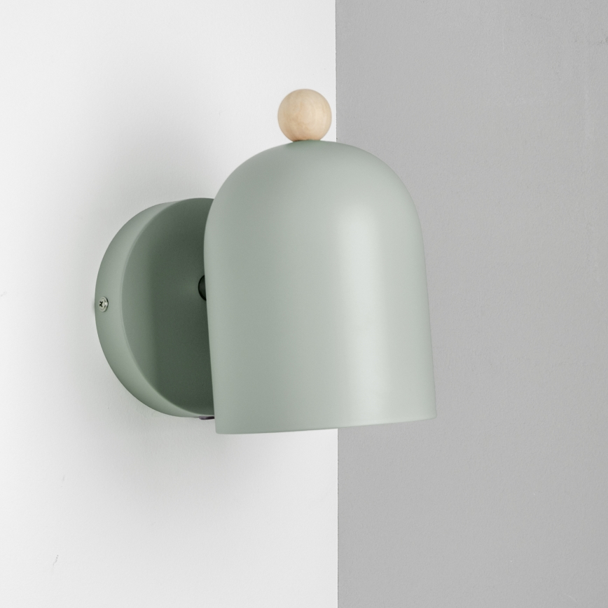 Brilagi - Nástěnné bodové svítidlo GALLION 1xE27/15W/230V zelená
