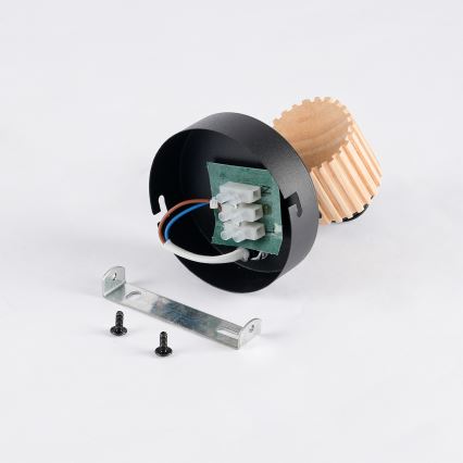 Brilagi - Nástěnné bodové svítidlo ODENSE 1xE14/10W/230V dřevo/černá