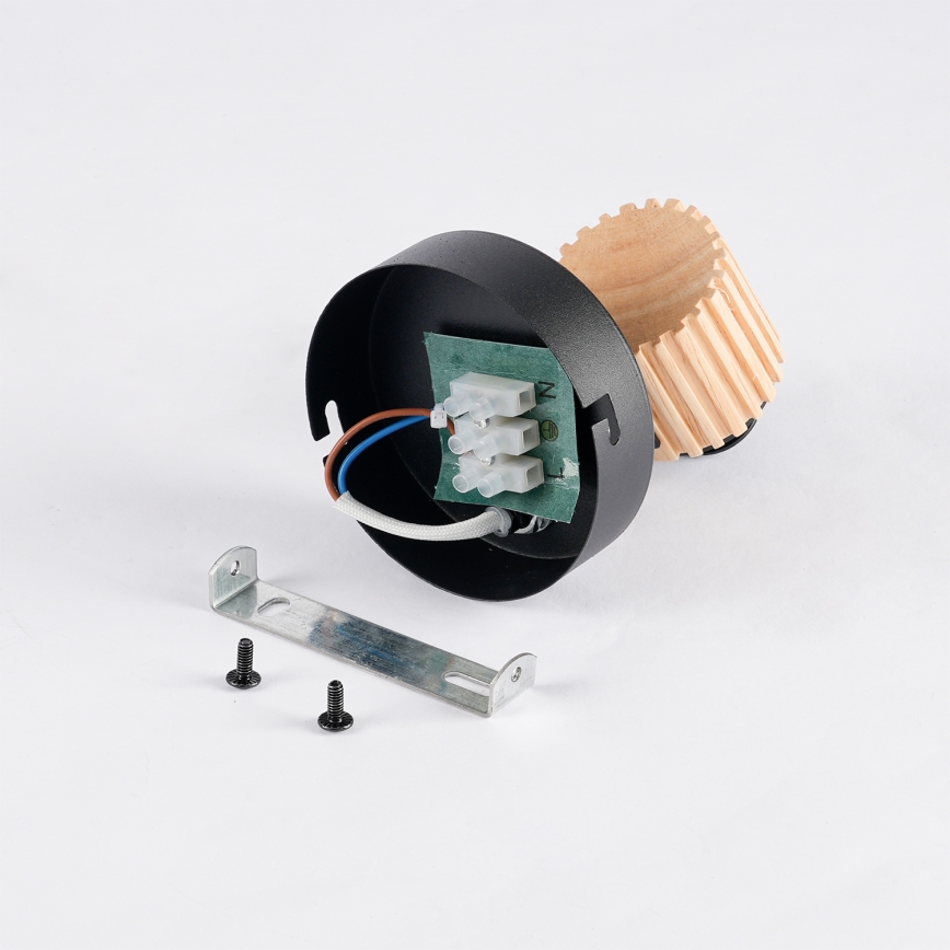 Brilagi - Nástěnné bodové svítidlo ODENSE 1xE14/10W/230V dřevo/černá