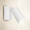 Brilagi - Nástěnné bodové svítidlo s vypínačem SELE 1xGU10/30W/230V bílá