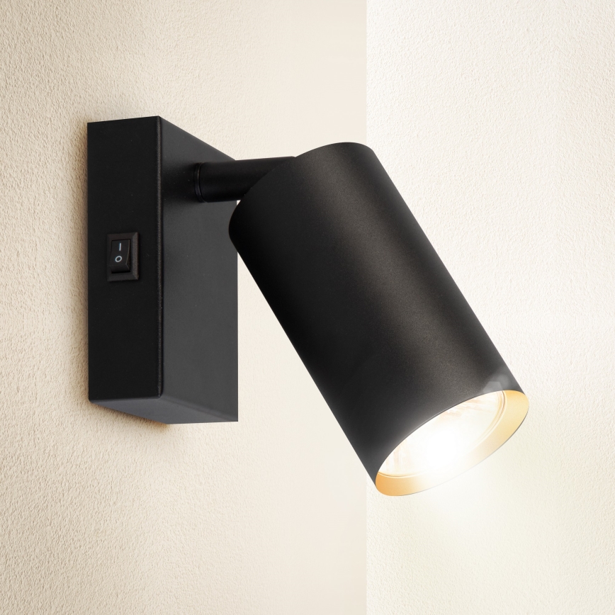 Brilagi - Nástěnné bodové svítidlo SELE 1xGU10/30W/230V černá/zlatá