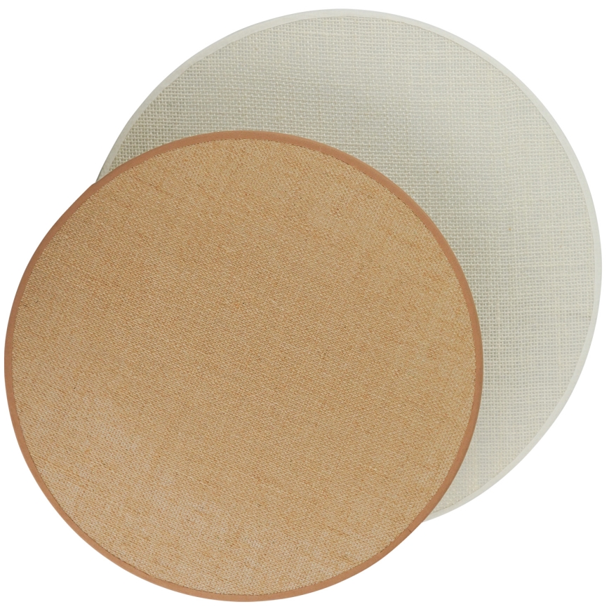 Brilagi - Nástěnné svítidlo CIRCLES 1xE27/15W/230V 35x32 cm béžová/krémová