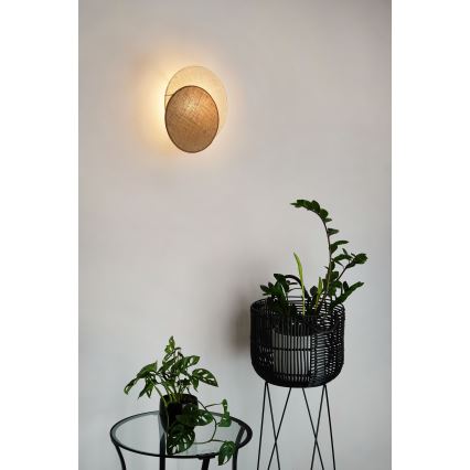 Brilagi - Nástěnné svítidlo CIRCLES 1xE27/15W/230V 35x32 cm béžová/krémová