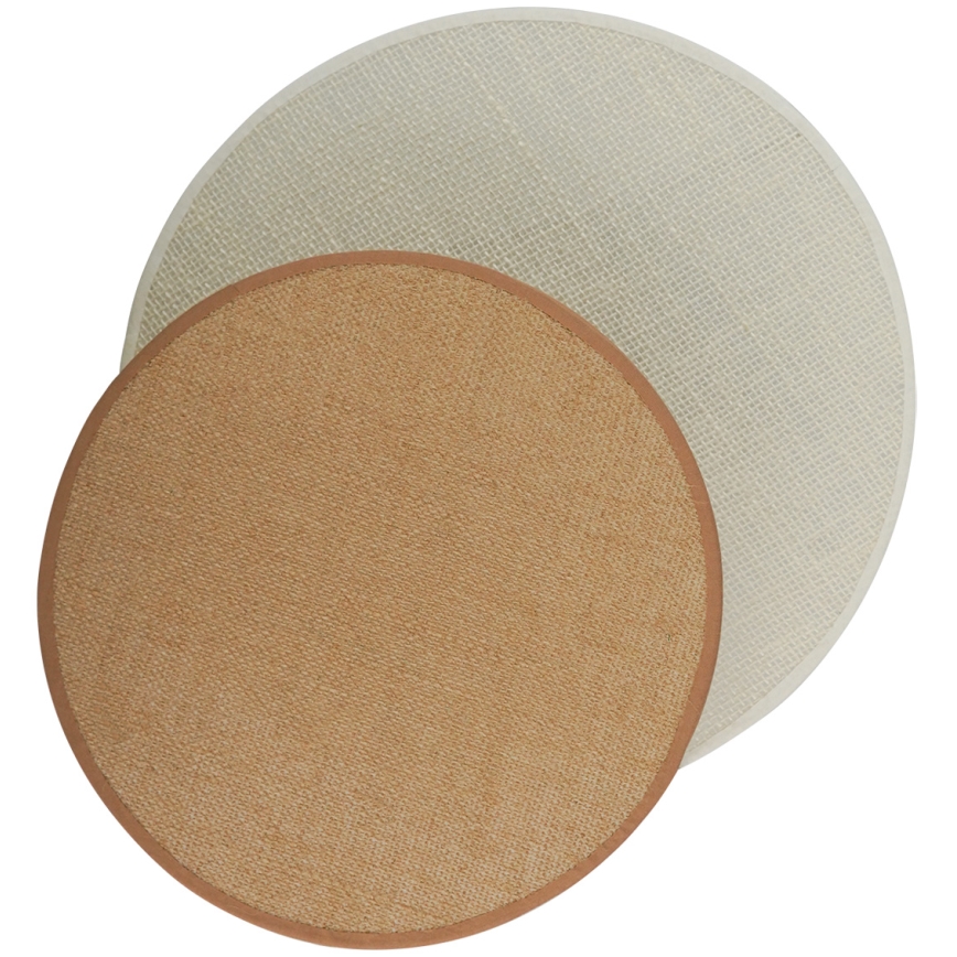 Brilagi - Nástěnné svítidlo CIRCLES 1xE27/15W/230V 45x45 cm béžová/krémová