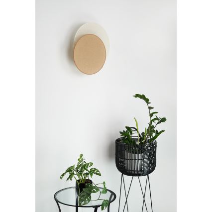 Brilagi - Nástěnné svítidlo CIRCLES 1xE27/15W/230V 45x45 cm béžová/krémová