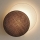 Brilagi - Nástěnné svítidlo CIRCLES 1xE27/60W/230V pr. 45 cm krémová/hnědá